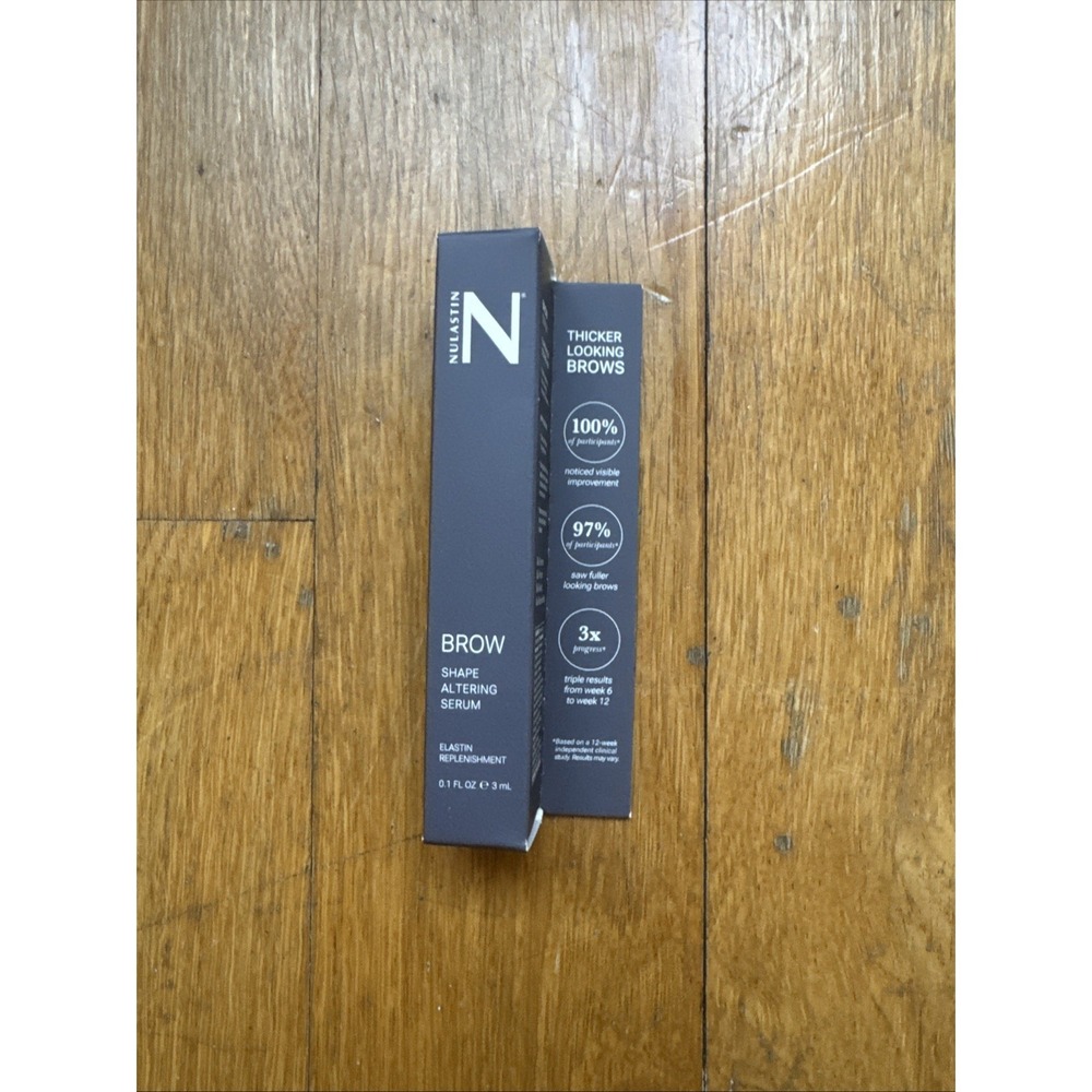 Nulastin Brow Shape Altering Serum 0.10 fl oz (3mL) - Thicker Looking Brows!!